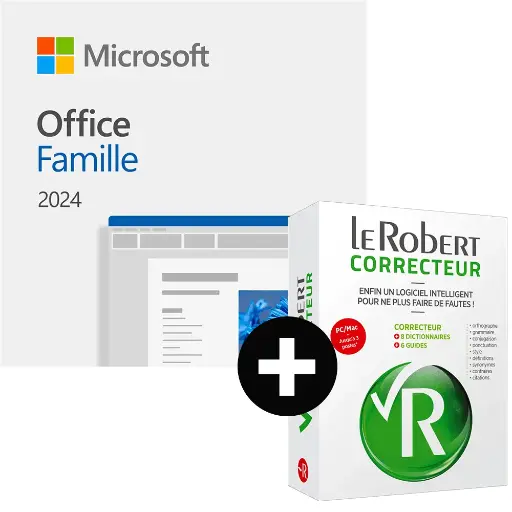 Office Famille 2024 + Le Robert Correcteur - Téléchargement